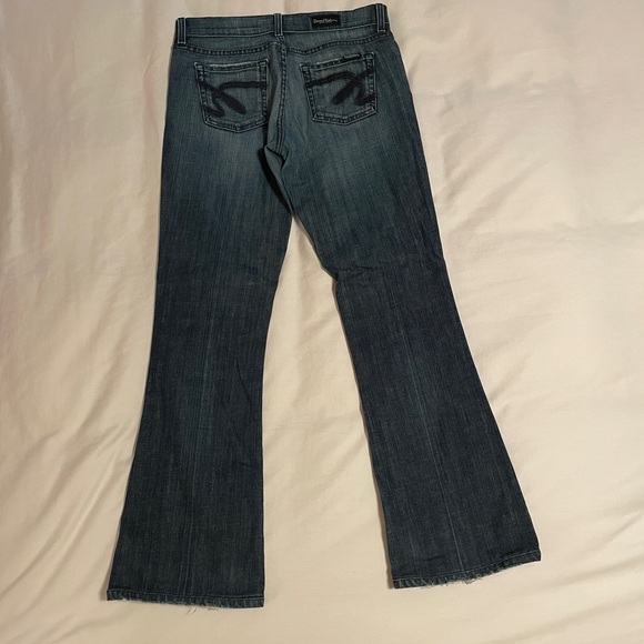 Blue Flare & Wide Leg Jeans - Picture 2 of 9
